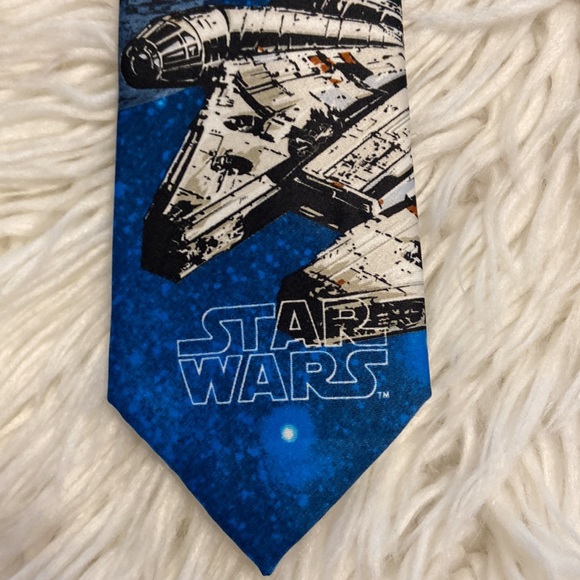 Star Wars Man Tie BNWOT  wide 3” beautiful tie - Picture 8 of 8